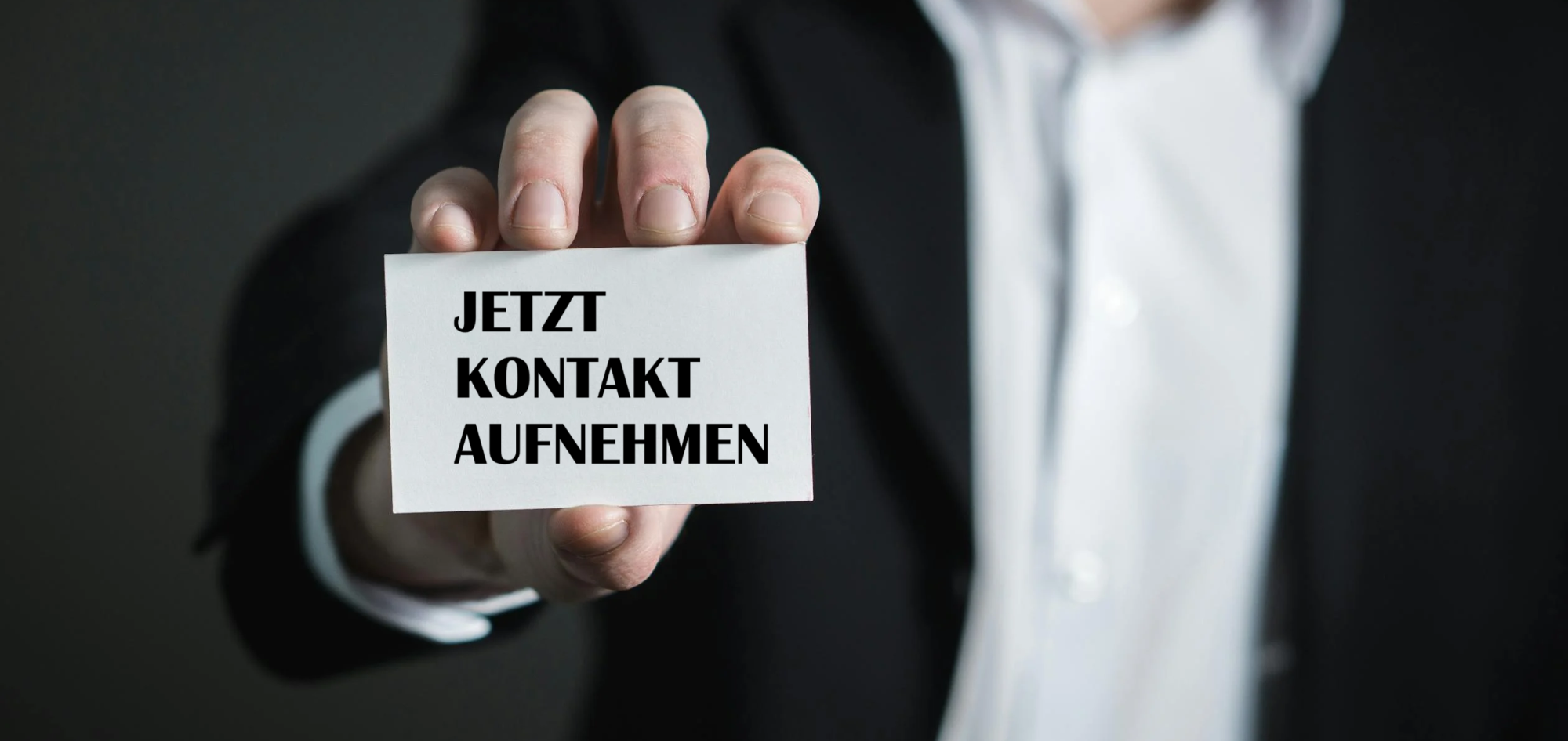 JETZT KONTAK AUFNEHMNE
